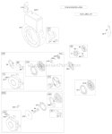 Page C Diagram and Parts List for 19G437-1190-E1  Briggs and Stratton Engine